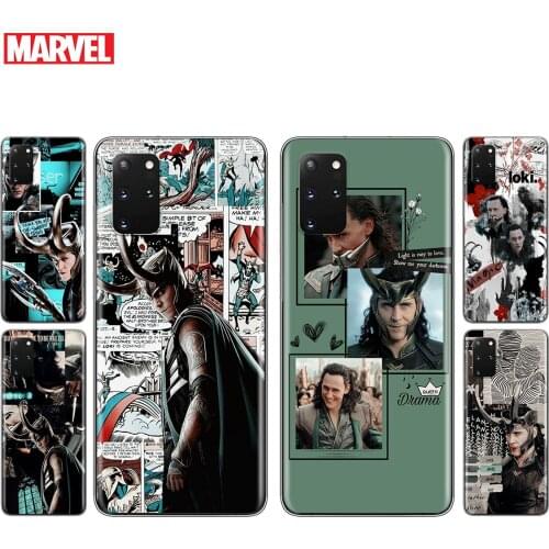 Marvel Avengers Loki For Samsung S20 FE A91 A81 A72 A71 A52 A51 A42 A41 A32 A31 A21 A12 Lite Transparent Phone Case