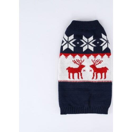 Dog Sweater Knitting Christmas Dog Clothes Winter Clothes Pet Sweater Dog Coustomes luxury dog clothes cat sweater