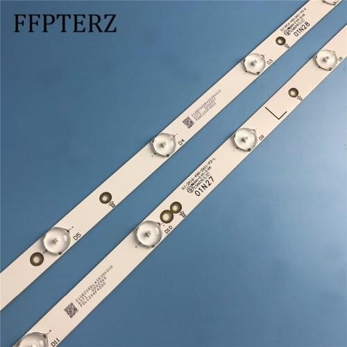 Universal 1000mm*17mm 11leds 30V LED Backlight Lamps Strip w/ Optical Lens Fliter for 49/50 inch TV Monitor New