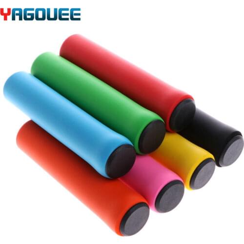 Bicycle Handlebar Grips Anti-Skid Rubber Cycling Grips Mountain Bike Lock MTB Mountain Road Bike Lock on Handle End Grips