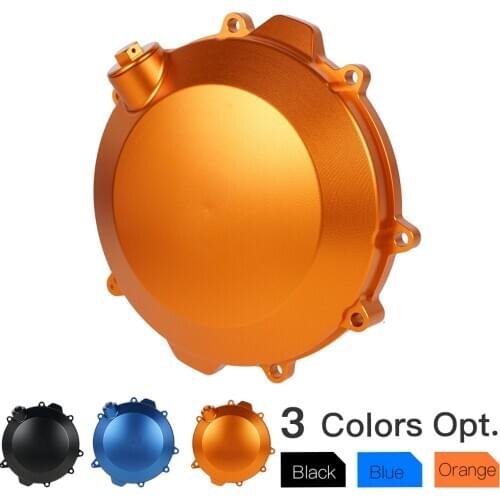 NICECNC Motorcycle Clutch Cover Guard Protector Case For KTM 250 300 XC SX XCW XC-W EXC Six Days TPI 2017 - 2021 2018 2019 2020