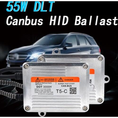 1 pc 55W DLT T5-C fast start canbus Ballast H1 H3 H7 H8 H9 H11 9005 9006 881 Hid Ballast