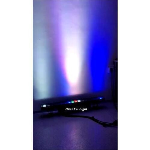 10pcz ip65 pixel bar led wash wall projector led floodlight building washer 18x10watt rgbw 4in1 led bar outdoor lightings
