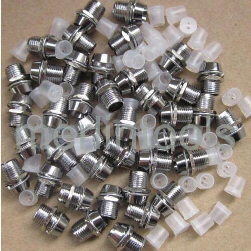 50pcs 5mm Chrome Metal LED Bezel Holder Panel Display