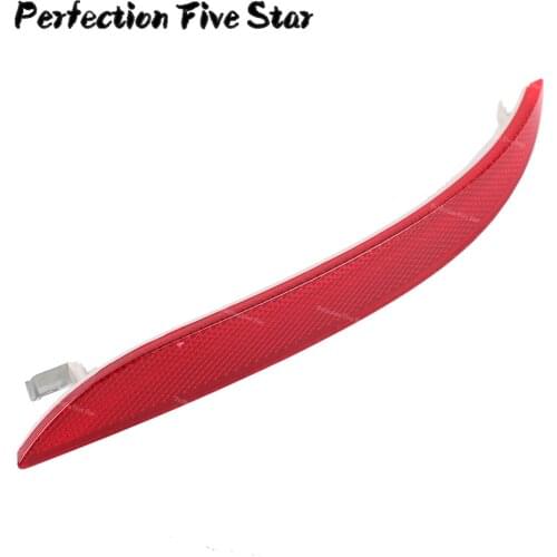 63147183913 Rear Bumper Cover Reflector Light Red Left For BMW E60 E61 528i 535i 550i 2008 2009 2010
