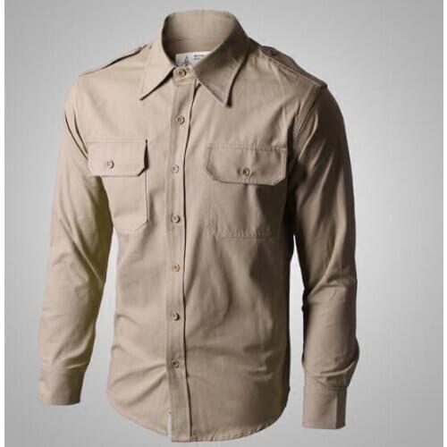 American 101st Airborne Brotherhood Military Shirt Men Spring Thick blouse Archon