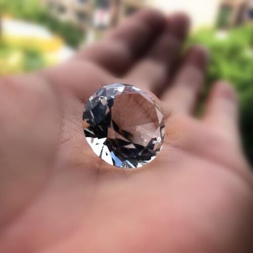 Free shipping K9 Sparkle Crystal Glass Transparent Diamonds 60pcs/lot For Wedding Favor Table Decoration, Wedding gifts