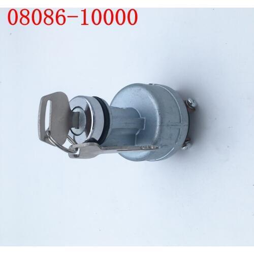 Free shipping! ignition switch 08086-10000 for excavator PC60/120/200/210/240/250/300-5-6-7 switch 08086-10000