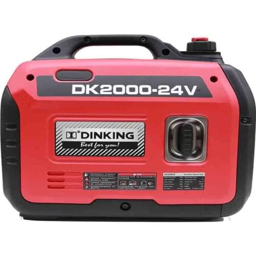 24V Frequency Conversion Silent Gasoline Generator 2 KW Small Outdoor Portable Motorhome Parking Air Conditioner DC