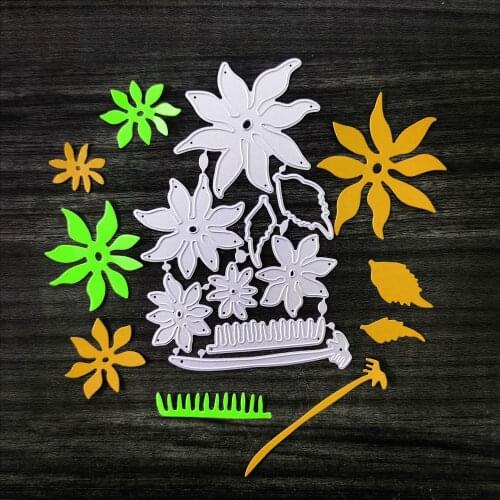 Flower Metal Cutting Dies for DIY Scrapbooking Album Paper Cards Decorative Crafts Embossing Die Cuts