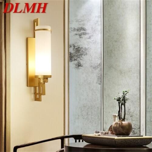 DLMH Modern Wall Light Fixture 3 Color LED Luxury Sconce Indoor For Home Bedroom Living Room Office