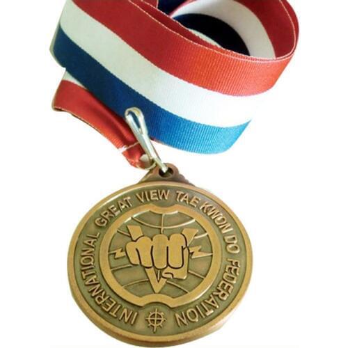 Eco-Friendly Metal Craft International Tae Kwon Do Sport Medal with Free Sample k 200164