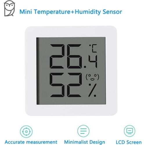 Youpin Miaomiaocei Temperature Sensor Electronic Mini Hygrometer Indoor Office Kitchen athroom Smart Home Measuring Thermometer