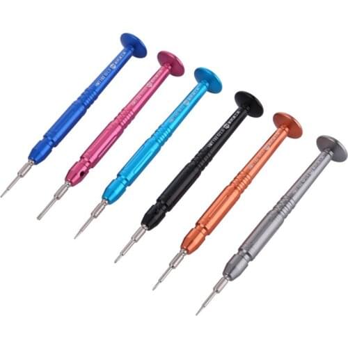 HMT-192 Alloy Precision Magnetic Screwdriver 1.3 1.5 Phillips Cross 0.6 Y-Type 0.8 5-Point T2 Hex For IPhone Huawei Repait Tools