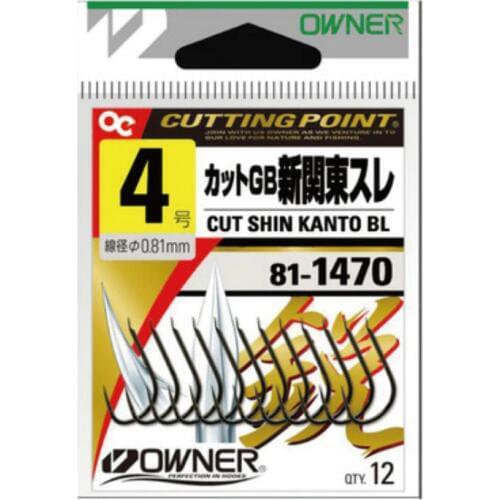 OWNER Non-Barb Hooks For Hand Rod High Carbon Fishing Hooks Carp Tilapia Squid Catfish Tuna Pesca Anzol Fishing Tackle Peche