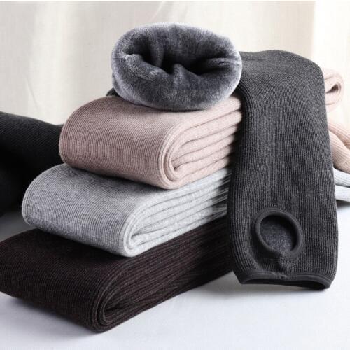 New Autumn/Winter Women Plus Velvet Thick Leggings High Quality Fashion Comfortable Legging Pants Casual Solid Color Leggings