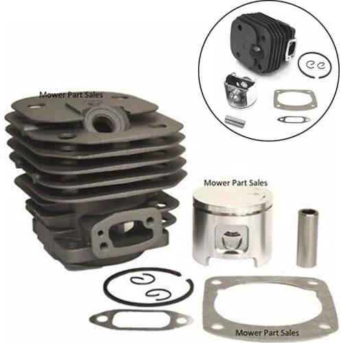 Cylinder & Piston Barrel Kit Lawn Mower Accessories For Husqvarna 61 Chainsaw 48mm Repair Tool parts Replacement
