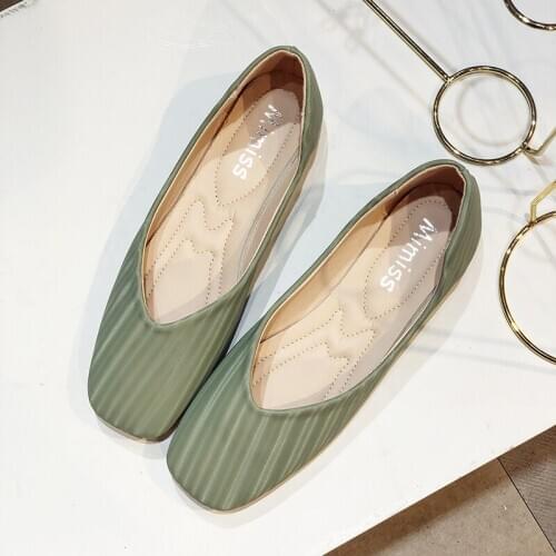 Womens New Fashion Casual Large Shoes Korean Version of The Art and Women Women Simple Shoes Lightweight Loafers Women U19-50