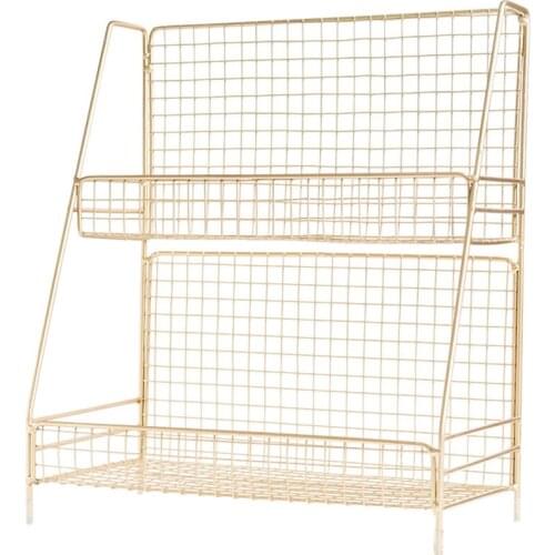 Cosmetics shelf storage box desktop shelf net red dresser skin care products simple multi-storey large capacity dormitor