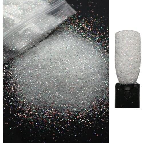 10G Colorful Nail Glitter Powder Holographic Sequins Chrome Nails Art Powder Shimmer Gel Polish Flakes For Manicure Pigment