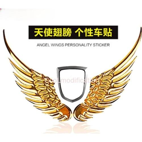 1 Pair Wings Sticker For Ssangyong Tivoli XLV Kyron Actyon Korando Rexton Rodius car styling