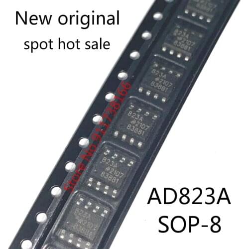 10PCS/LOT AD823 AD823A AD823ARZ-RL SOP-8 New original spot hot sale