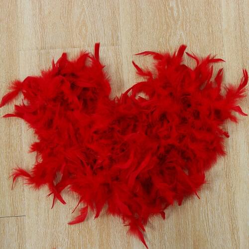 2M Feather Boa Strip Fluffy Apparel Fabric Garment DIY Cosplay Costume Supplies Fancy Dress Party Decor Clothing Accessories