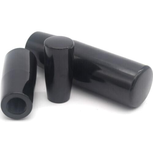 2pcs M6 M8 M10 M12 long handle cover bakelite grip hand nuts cone digital handwheel knob handle hilt nut 35mm-88mm length