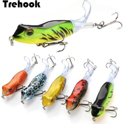 9cm 11g Topwater Frog Wobbler Popper Fishing Lures Hard Artificial Bait with Rotating Soft Tail Pike Fishing Tackle Lures