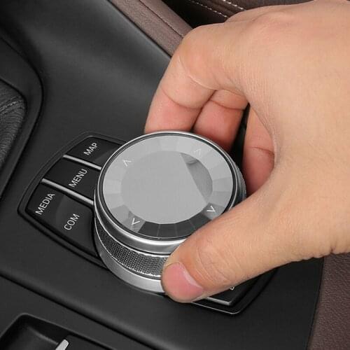 New Arrival Car Multimedia Button Crystal Knob Cover For BMW 1 3 5 6 7 Series F10 F18 F20 F21 F30 F35 F25 F26 F15 F16 F06 F12