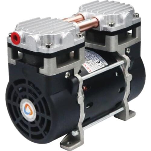 Bomba De Vacio De Piston 110V 220V LAB dental Oil-free Small Mini Micro Mute Piston Type Vacuum Pump