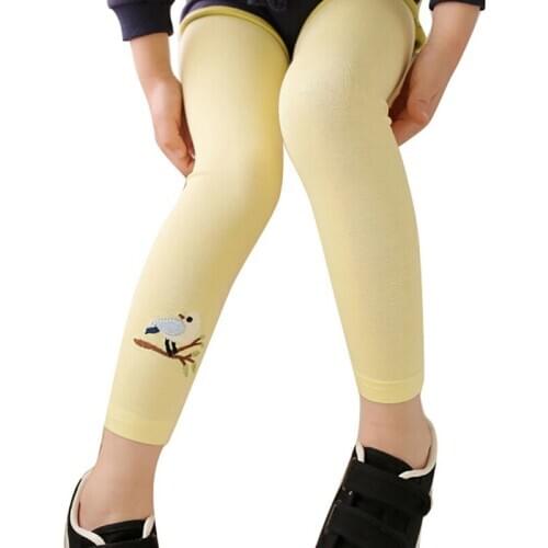 Children Baby Girls Leggings Flower Printed Kids Trousers Casual Pencil Pants Cute Toddler Infant Cotton Soft Pants 1-6T Hot