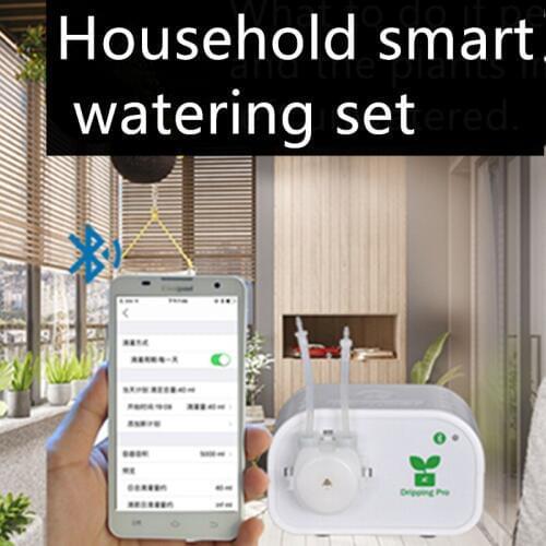 Household automatic watering device intelligent balcony timing drip irrigation APP remote control potted drip irrigation set APP