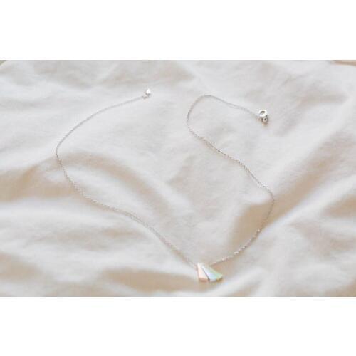 Statement fashion trendy choker pedant necklace for women 3 color Triangle pendant collares Necklace christmas gift for girls