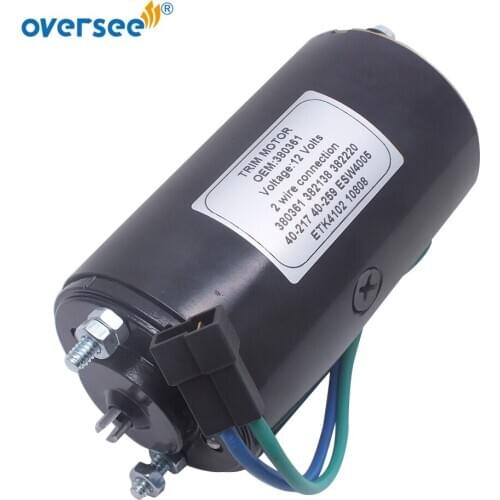 Boat Motor 380361 TILT MOTOR For Johnson Evinrude Outboard Motor 380361 382138 382220 40-217 40-259 ESW4005 ETK4102 10808