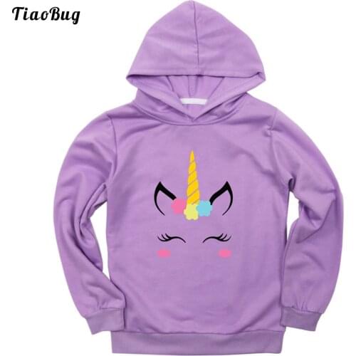 TiaoBug Fashion Spring Autumn Kids Boys Girls Sports Hooded Top Long Sleeves Print Cartoon Pattern Sportswear Gym Running Hoodie