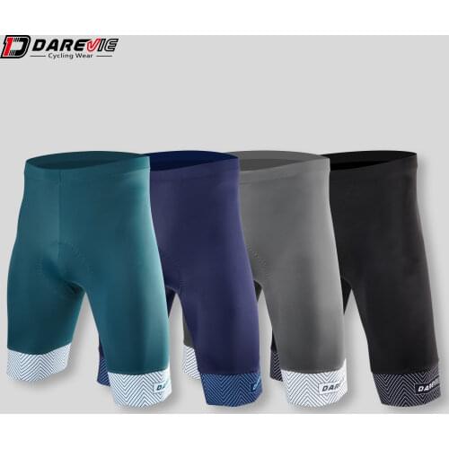 DAREVIE Cycling Shorts Men 6 Hours Riding 3D Sponge Pad High Quality Elasticity Reflective Soft 7cm Anti-slip Bicycle Pants