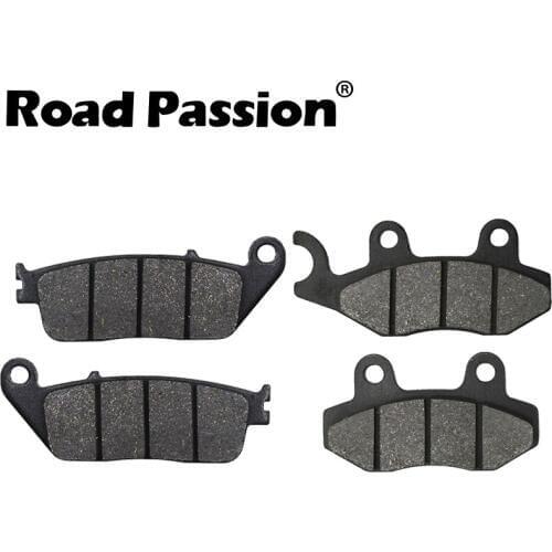 Road Passion Motorbike Front & Rear Brake Pads For TRIUMPH Thruxton SE (865 cc) 2012 900 / 900 SE 2004-2014 Scrambler 06-14