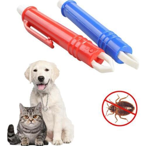 Pet Hair Tick Flea Remover Dog Cat Tick Twister Cleaning Tweezer Pet Ticks Flea Removing Grooming Accessories For Dog Cat Health