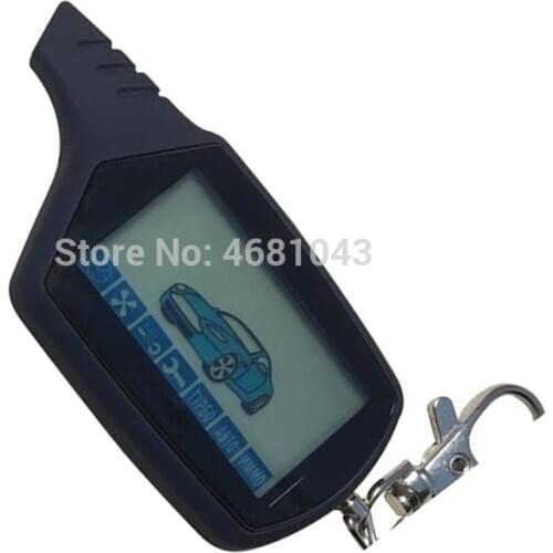 Cheap 10 Pcs/Lot A91 keychain 2-way LCD Remote Control Key For 10PCS Russian Vehicle Security Two Way Car Alarm StarLine A91