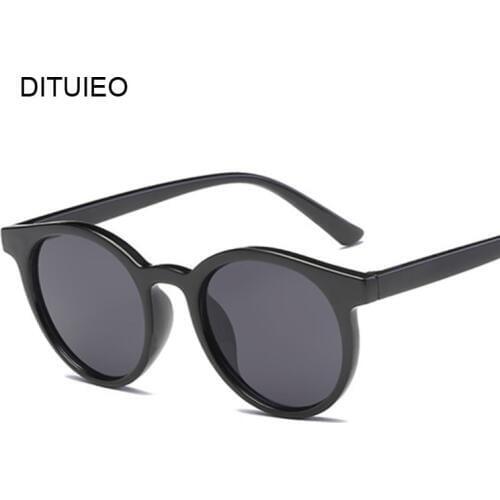 New Retro Mirror Sunglasses Women Brand Designer Luxury Vintage Cat Eye Black Sun Glasses Ladies Female UV400 Oculos