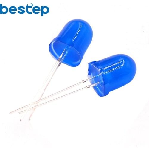 20PCS 10mm LED Lamp Ultra Bright Blue LED Diode Blue Light