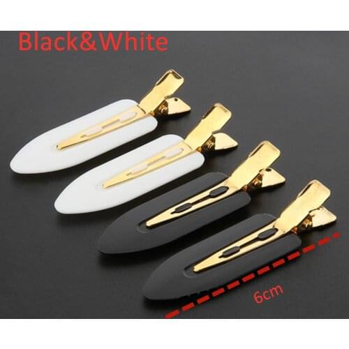 4Pcs No Bend Seamless Luxury Hair Clip Side Bang Fix Fringe Barrette Makeup Washing Face Accessories Women Girls Styling Hairpin