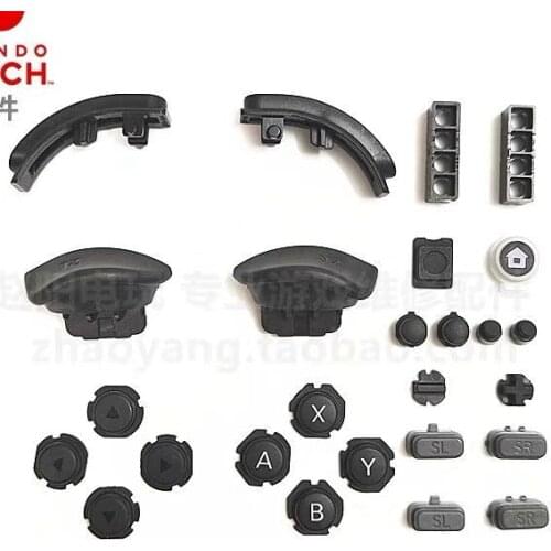 5 Sets Replacement For Switch Joycon L R ZL ZR Button ABXY D-Pad Button SL SR Buttons For Nintend Switch Joycon Controller