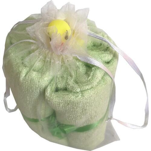 6 Pack/set Organic premium bamboo Baby washcloths 100%bamboo fiber Natural baby towel Size 10"x10" Mesh bag package Muticolors