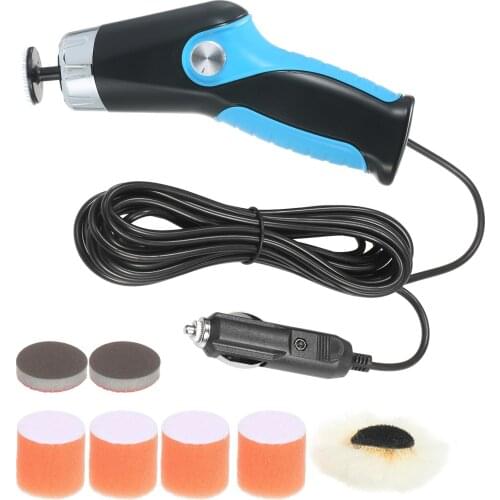 60W 8500rpm Car Electric Polisher Polishing Machine for Car Automobile Surface Scratch Cleaning Waxing Machine Repair Power Tool