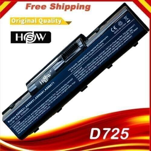HSW 6cell laptop battery for Acer Aspire 5732 4732Z 5516 5517 AS09A31 AS09A41 AS09A51 AS09A61 AS09A71 AS09A75 FAST SHIPPING