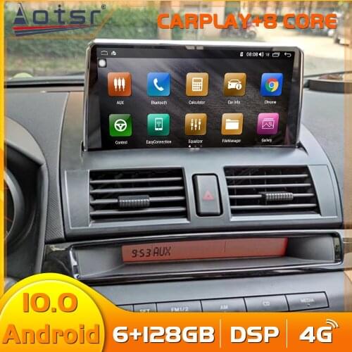 128G Android 10 Multimedia Car Auto Video Radio Tape Recorder Stereo Player For Mazda 3 2004 2005-2009 GPS Navigation Head Unit