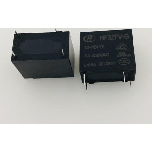 HF32FV-G-12-HSLTF 12VDC 4pin 8A 250VAC relays new orginal