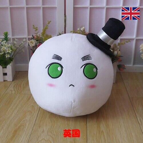 Axis Powers plush toy Hetalia APH GBR Arthur Kirkland cosplay plush doll 25*25cm soft pillow high quality free shipping